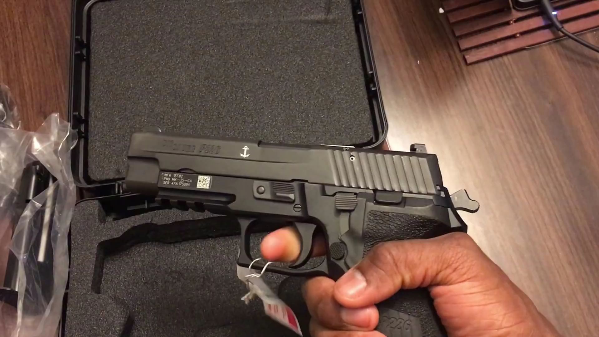 P226 navy开箱介绍